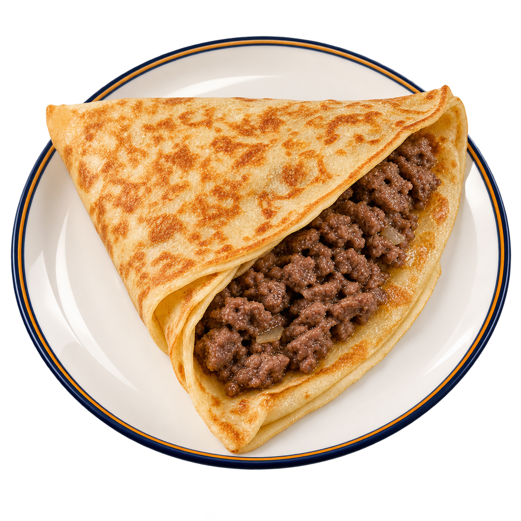 [QANDIL-MENU-CREPE-VARIETY-16] Burger Crepe
