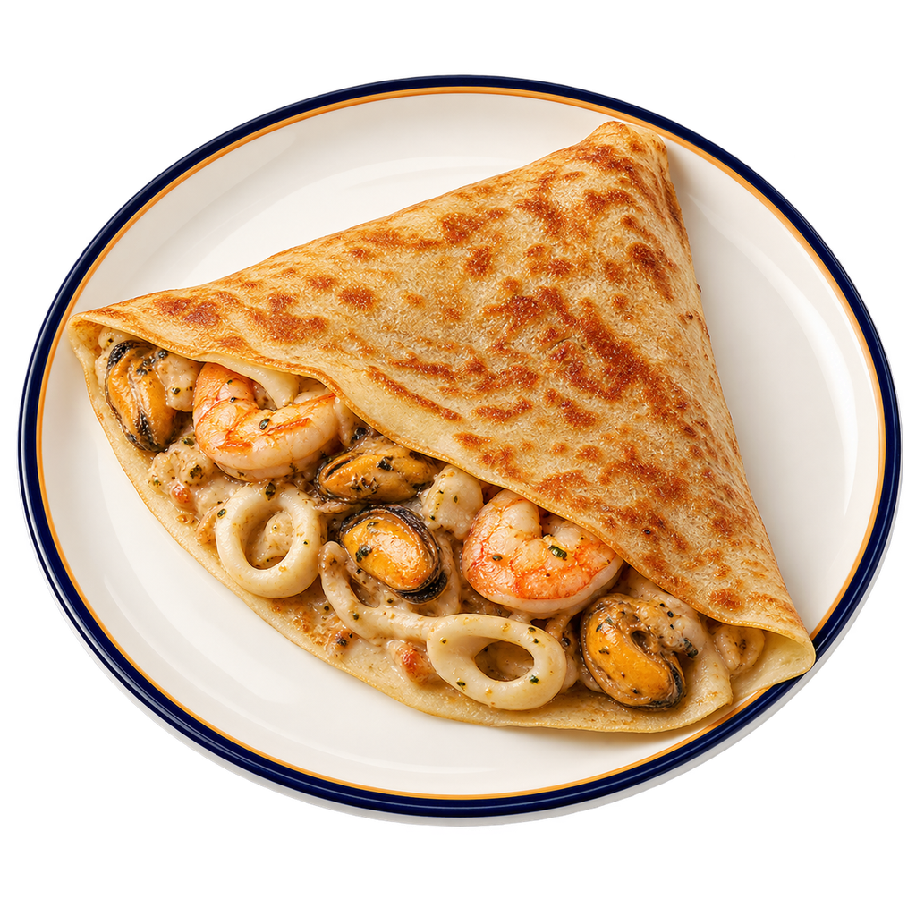 [QANDIL-MENU-CREPE-VARIETY-20] كريب سي فود