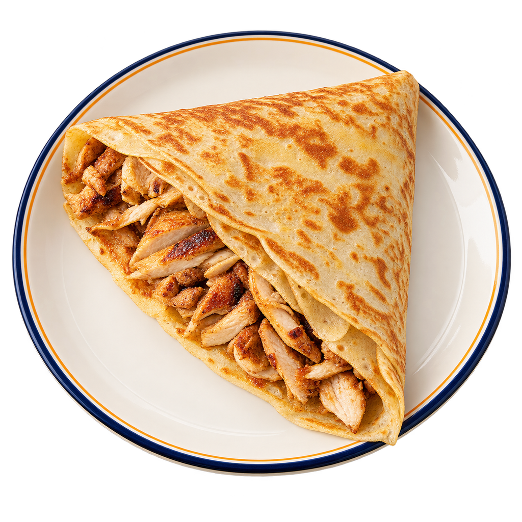 Chicken Shawarma Crepe