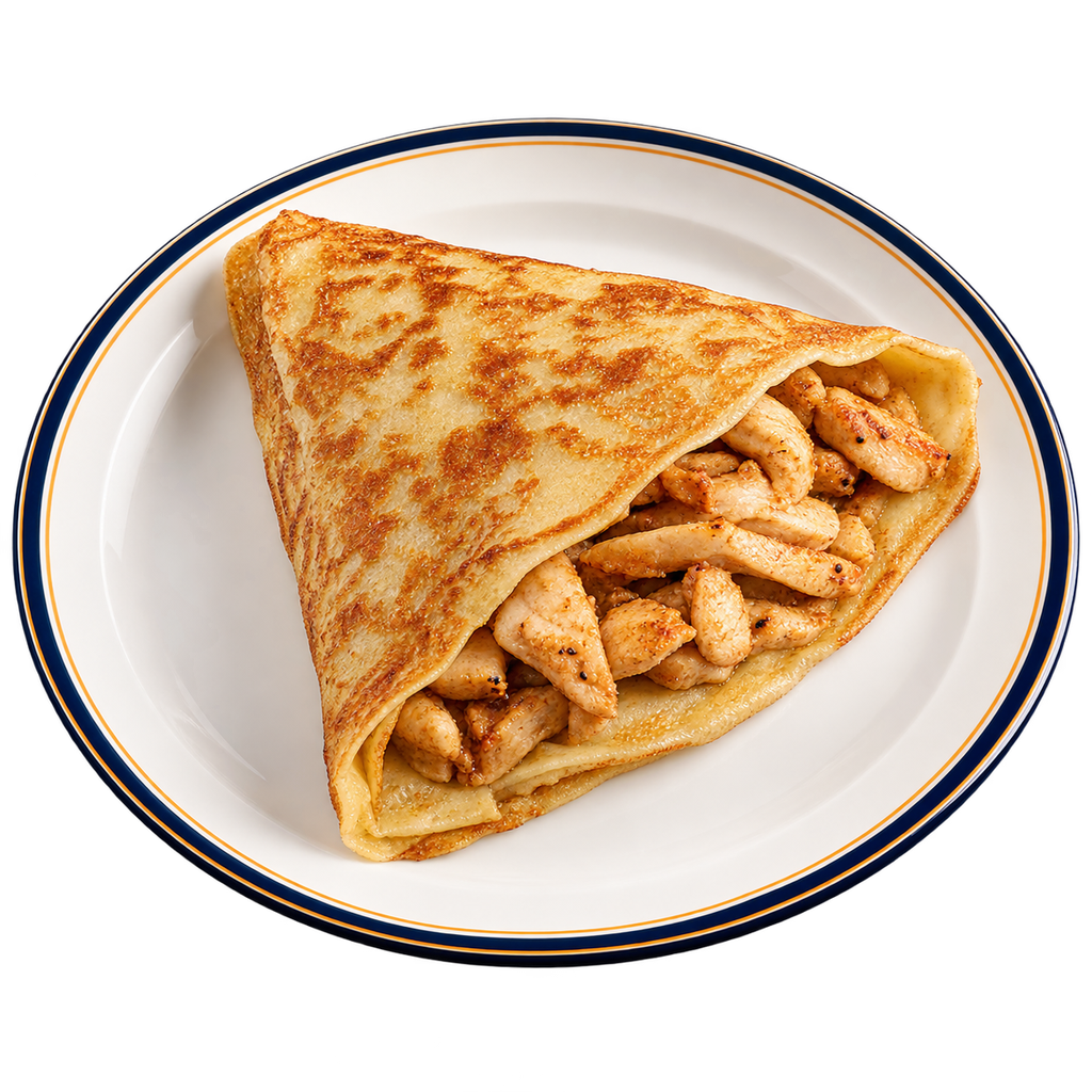 [QANDIL-MENU-CREPE-CHICKEN-04] كريب صدور فراخ