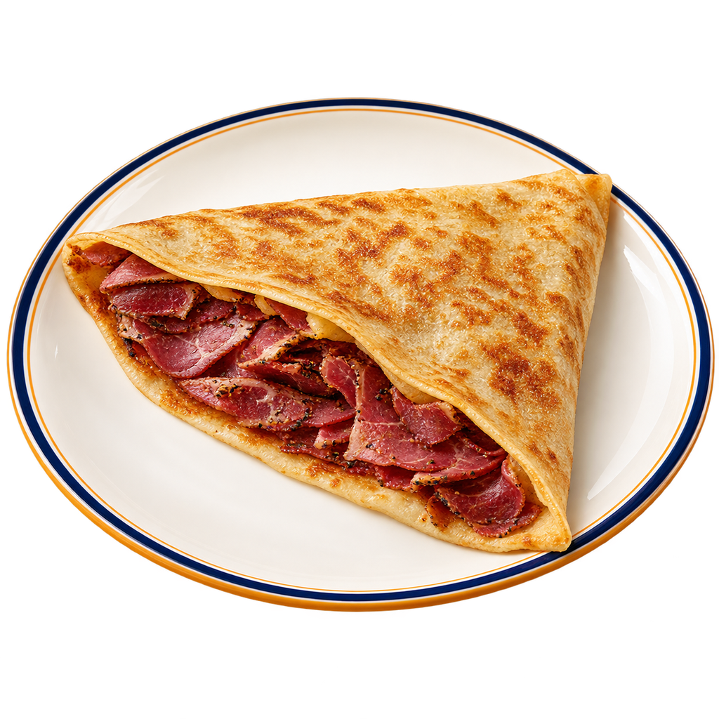 [QANDIL-MENU-CREPE-MEAT-02] كريب بسطرمة