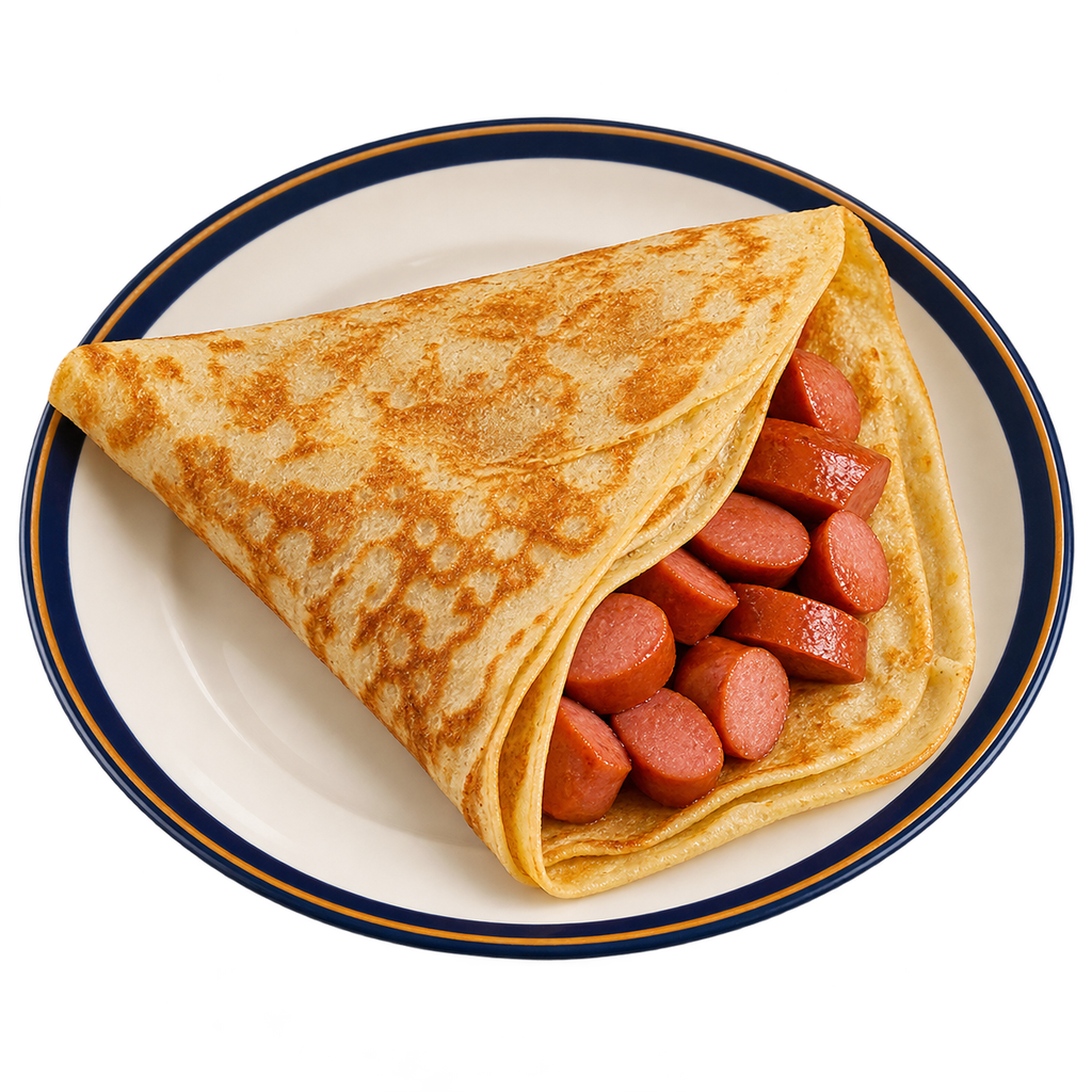 [QANDIL-MENU-CREPE-MEAT-05] كريب سوسيس