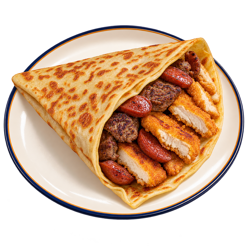 [QANDIL-MENU-CREPE-MIX-05] Tank Crepe