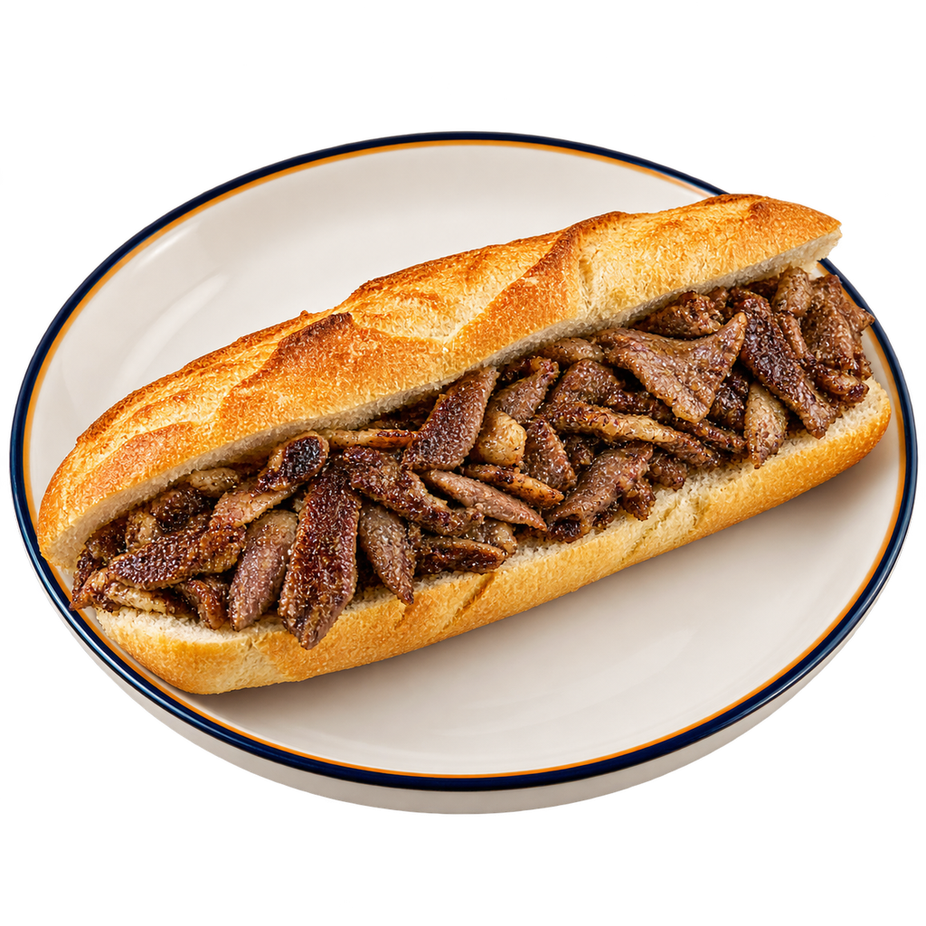 [QANDIL-MENU-SYRIAN-02] Beef Shawarma Baguette