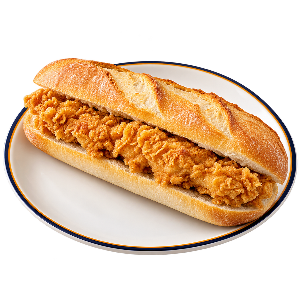[QANDIL-MENU-SYRIAN-10] Zinger Baguette
