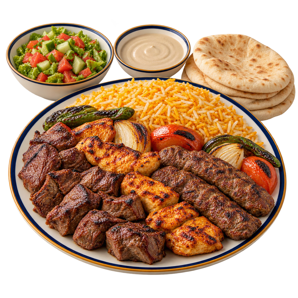 [QANDIL-MENU-GRILLS-12] 1 kg Mixed Grill