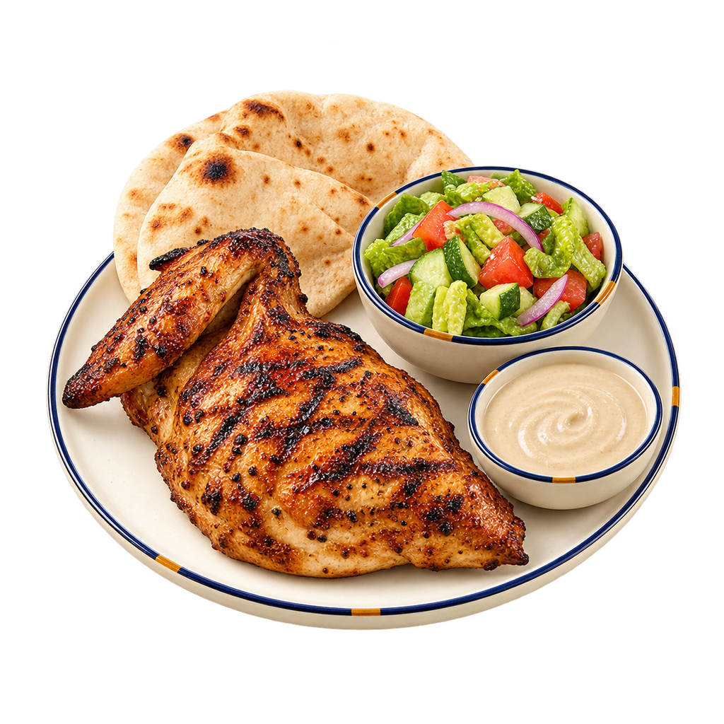 [QANDIL-MENU-PLAIN-GRILL-01] Plain Quarter Chicken Breast