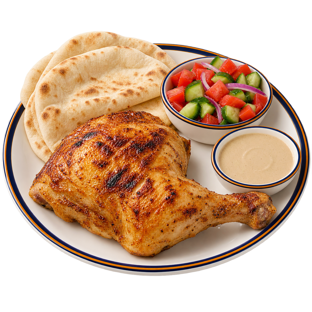 [QANDIL-MENU-PLAIN-GRILL-02] Plain Quarter Chicken Leg