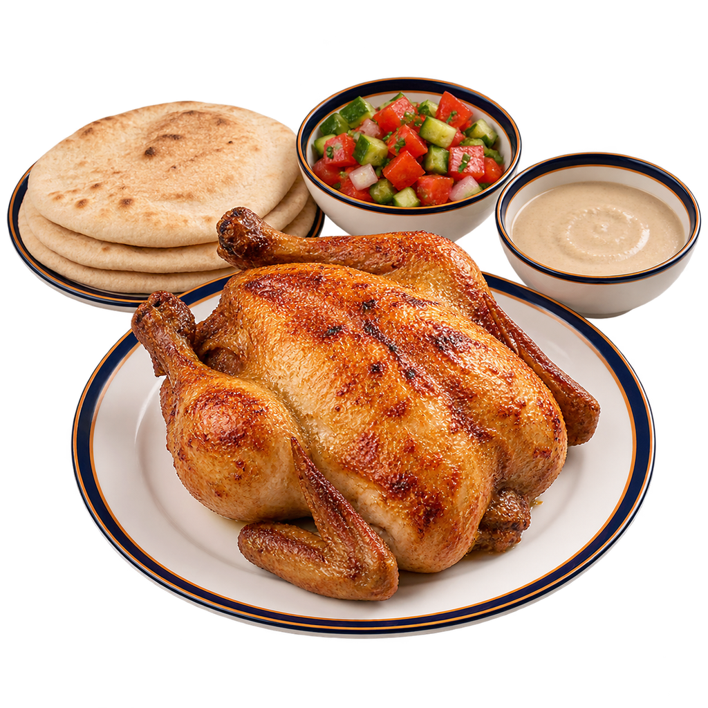 [QANDIL-MENU-PLAIN-CHICKEN-01-1] فرخة سادة (شواية)