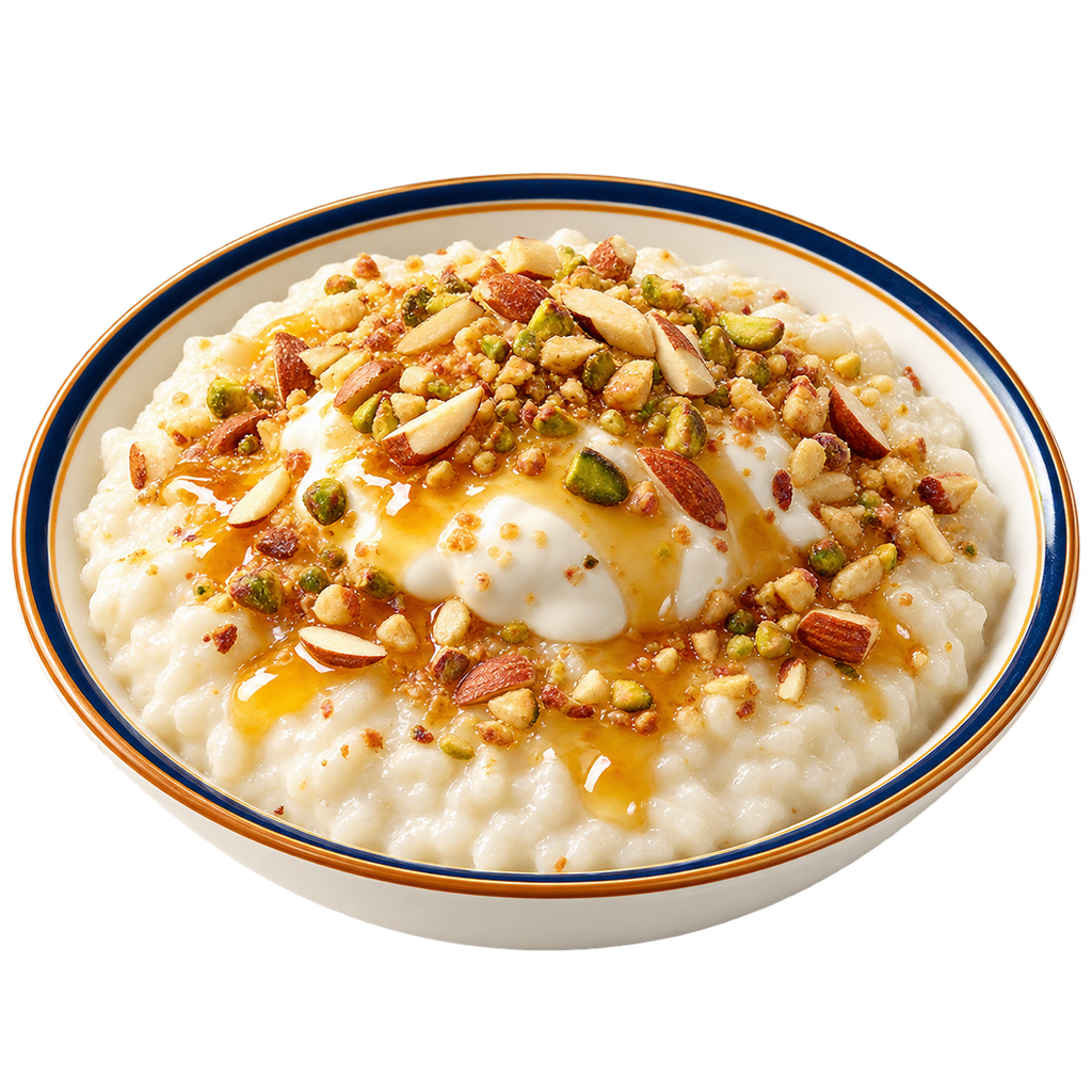 [QANDIL-MENU-RICE-PUDDING-06] أرز بلبن ديناميت