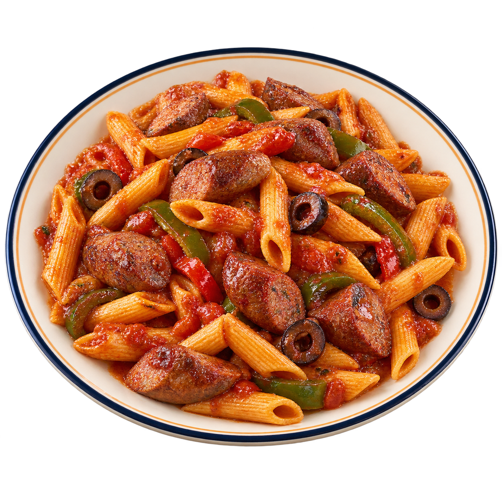 [QANDIL-MENU-PASTA-10] مكرونة سجق