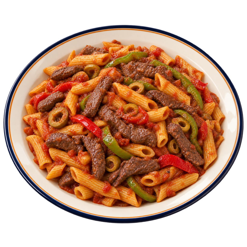 [QANDIL-MENU-PASTA-11] مكرونة كبدة