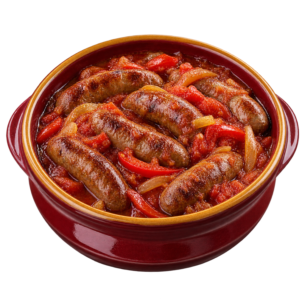 طاجن سجق ضاني