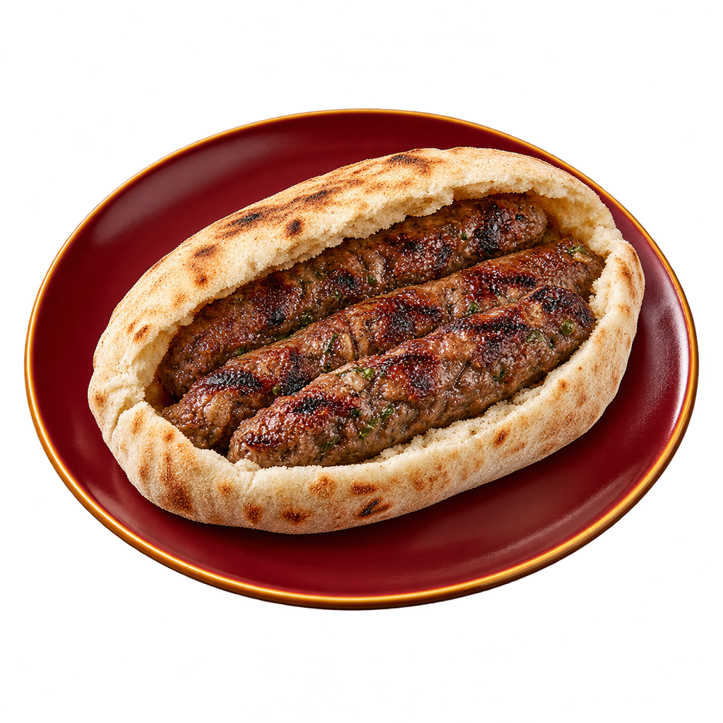 [MADINA-MENU-SANDWICH-02-2] Beef Kofta Sandwich (فرنساوي)