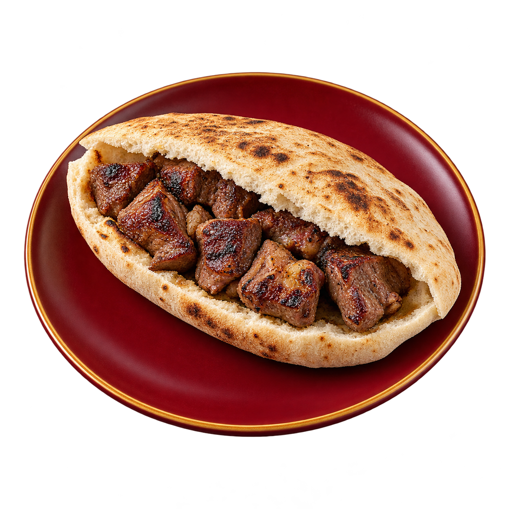 [MADINA-MENU-SANDWICH-03-2] Lamb Kebab Sandwich (فرنساوي)