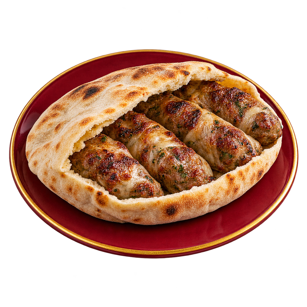 [MADINA-MENU-SANDWICH-04-2] Lamb Tarb Sandwich (فرنساوي)